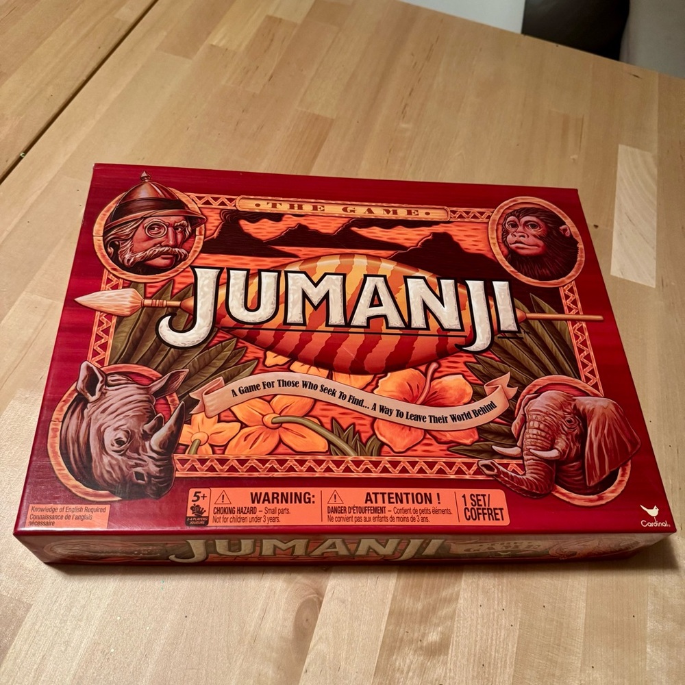 Jumanji board game